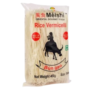 Meishi Rice Vermicelli 1mm 400g Vietnamese noodles pack